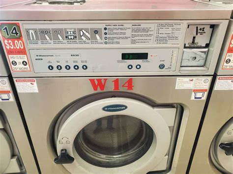 Wascomat Coin Op Front Load Washer Lbs Model E W C W