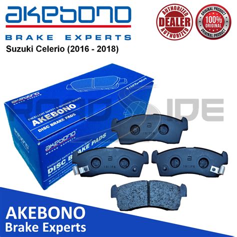 Akebono Front Brake Pads For Suzuki Celerio Shopee