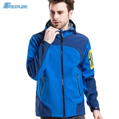 Chaqueta Softshell Transpirable Impermeable Para Hombre Abrigo