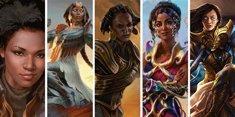 MTG-WOC characters - Just Add Color