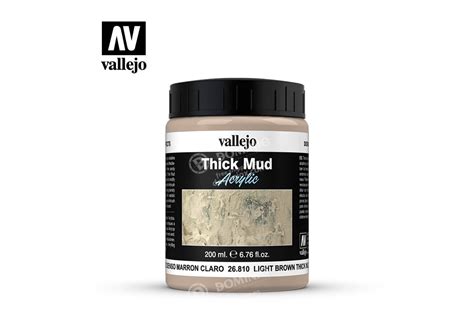 Vallejo Light Brown Thick Mud Ml