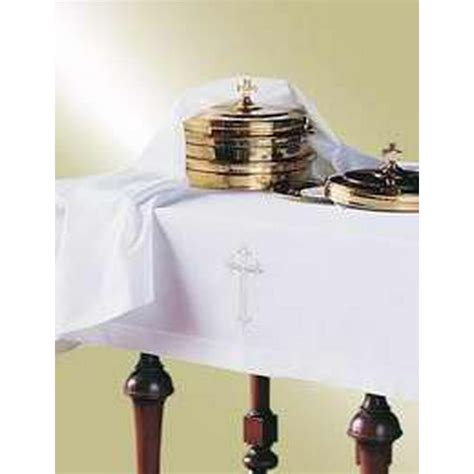 Communion-Table Cloth & Element Cover Set-Latin Cross (Set Of 2 ...