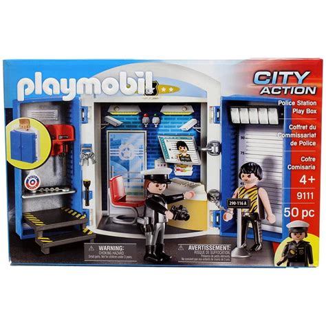 Estacion De On Sale Policia Playmobil