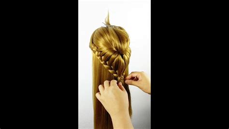 Easy Long Hairstyle Idea [easy Hair Tutorial] Youtube