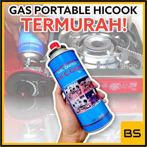 Jual Tabung Gas Hicook Kaleng Gr Kompor Gas Portable Hi Cook Hi Cook