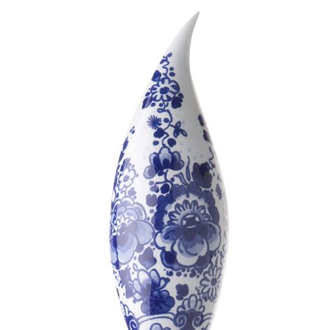 Moooi X Royal Delft Vase Delft Blue Model The Cushion Shop