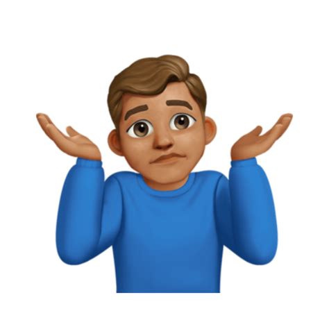 🤷🏽‍♂️ Emoji Homem Dando De Ombros Pele Bronzeada Emojis Para Copiar