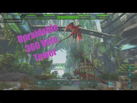 Ark Survival Evolved Velo Turret Tower Pvp And Pve Build Youtube