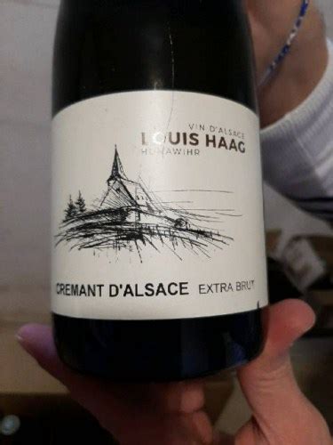 Louis Haag Crémant d Alsace Extra Brut Vivino US