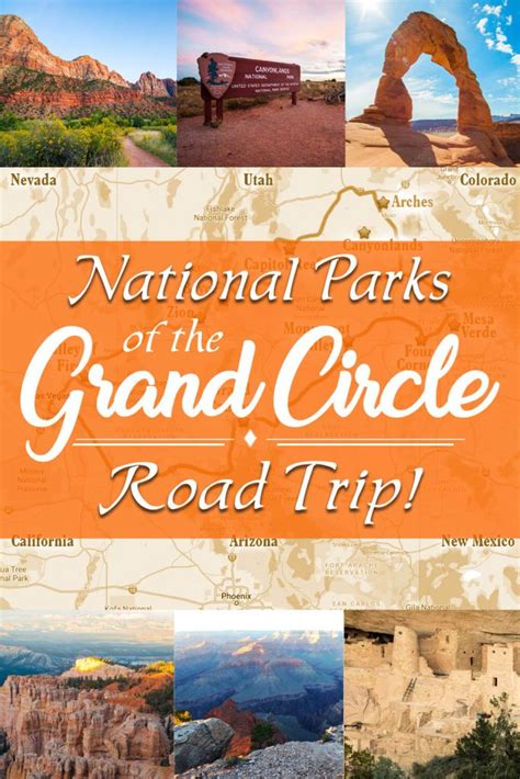 Grand Circle Road Trip Itinerary National Park Road Trip Utah