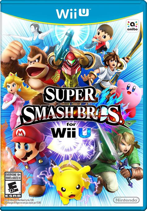 Nintendo Updates Super Smash Bros For Wii U Box Art With Amiibo Icon ...