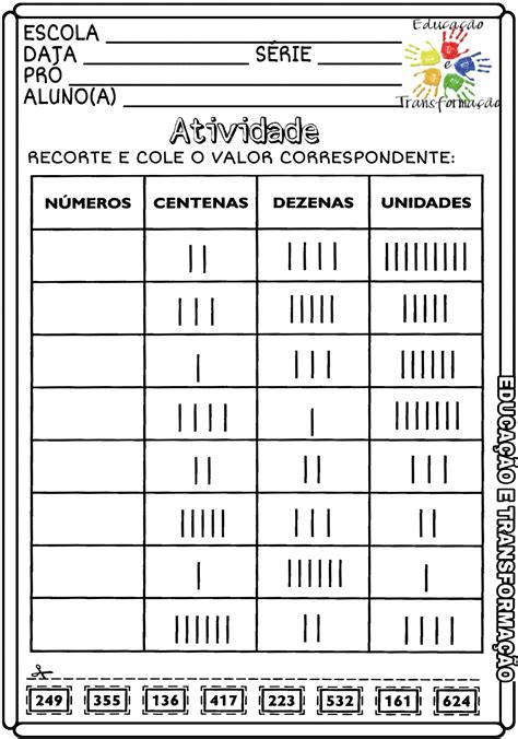 Atividades De Composição E Decomposição De Números 1 Ano Librain