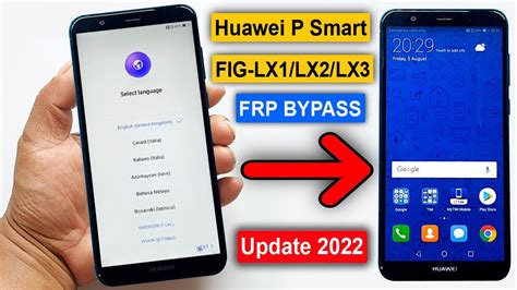 Huawei P Smart Fig Lx Lx Lx Frp Google Lock Bypass Android Emui