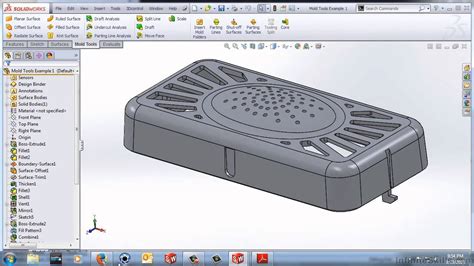 Solidworks Mold Tools Tutorial Recommended Preparation Youtube