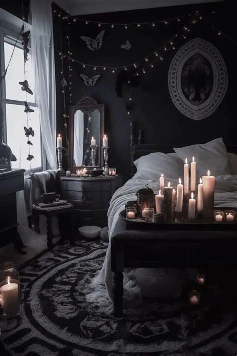 44 Witchy Bedroom Ideas For The Modern Witch Days Inspired Gothic Home Decor Dark Home