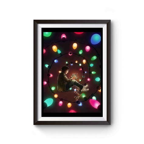 Stranger Things Lights Poster