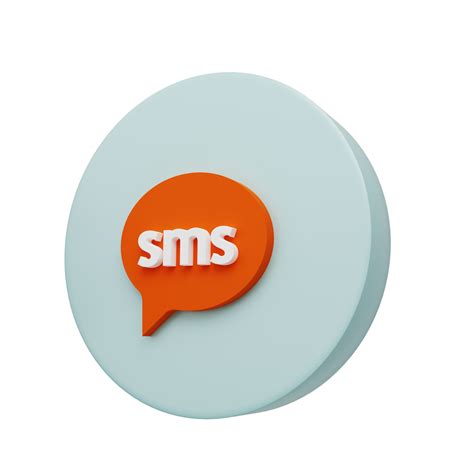 Email or sms icon Mail sign symbol 3D render 10063541 PNG