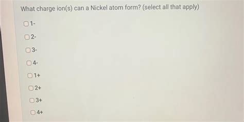 Solved What charge ion(s) can a Phosphorus atom form? | Chegg.com