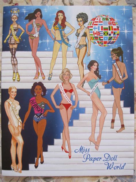 Very Ltd 2016 Miss Paper Doll World Paper Doll Convention Souvenir