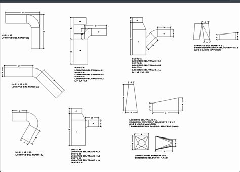 M Todo De Medici N De Ductos En Autocad Cad Kb Bibliocad