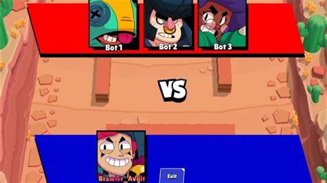 Noob Vs Bots Vs With Chester Noob Vs Bots In Brawl Stars