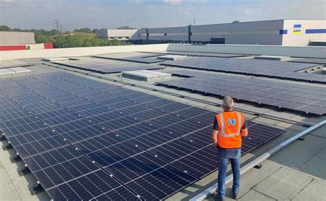 Eiffage Nergie Syst Mes Installs Photovoltaic Panels On Boullier S New