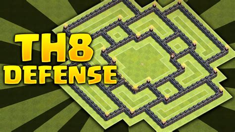 Clash Of Clans New Th8 Defensecrazy Push Base Must See Town