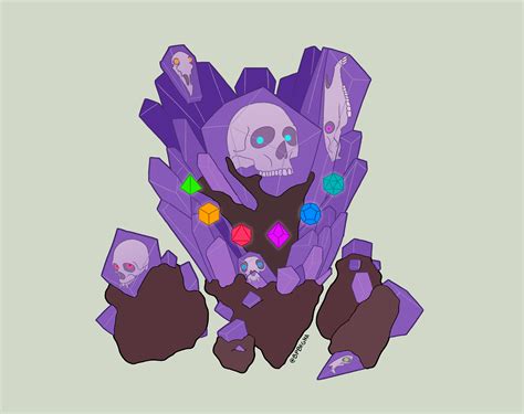 [OC] [ART] Transcendental Crystal, the Dungeon Master. : r/DnD