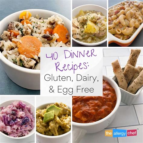 40 Best Gluten Free Dairy Free Egg Free Dinner Recipes The