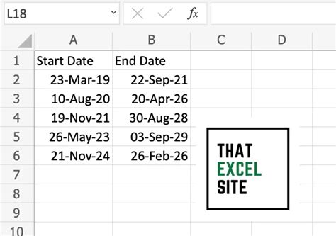 How To Calculate The Number Of Years Between Two Dates In Excel That Excel Site