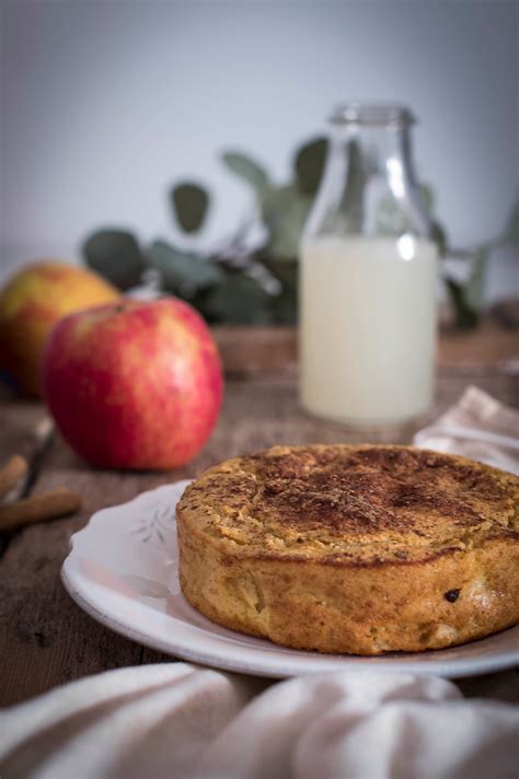 Tarta de manzana light sin azúcar para diabéticos Receta Tarta de