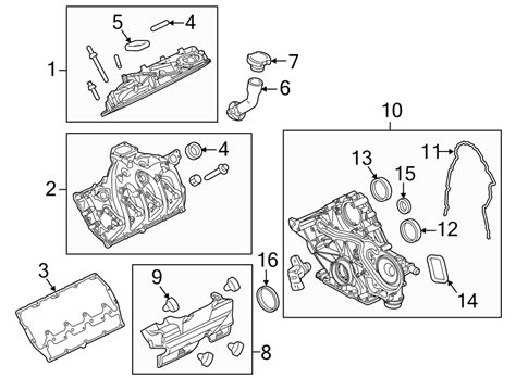 Ford F 250 Super Duty Engine Valve Cover 6 7 Liter F250 F350 Bc3z6582l Havre Ford Havre Mt