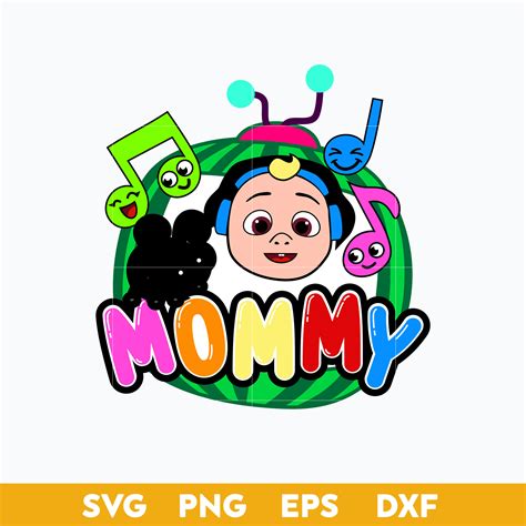 Mommy Cocomelon Svg Cocomelon Svg Cocomelon Clipart Insta Inspire Uplift