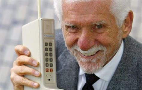 Martin Cooper Inventor Of The Cell Phone 1973 While Working At Motorola He Created The First