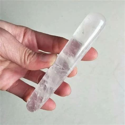 Gemstone As Shown Clear Quartz Yoni Wand Natural Stone Kegel Exerciser Massage At Rs 400 Piece