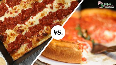 Detroit Style Pizza vs. Chicago Deep Dish - Northern Pizza Equipment