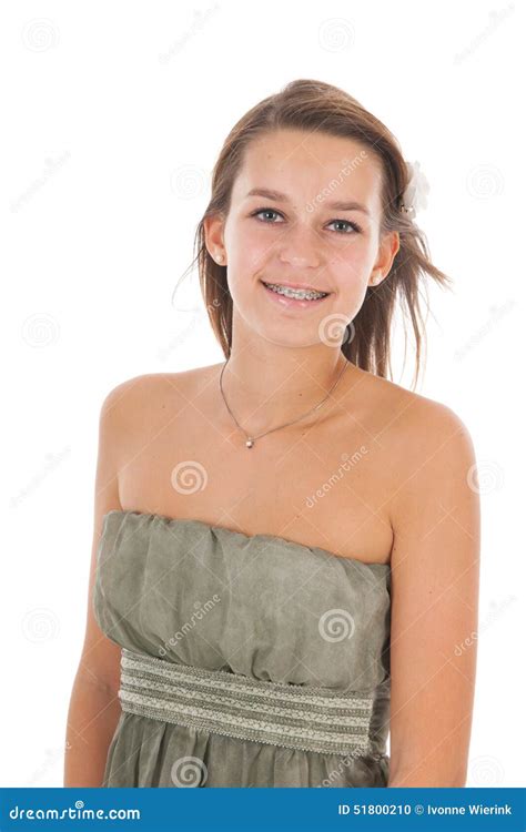 Fille De L adolescence De Verticale Photo stock Image du étudiant