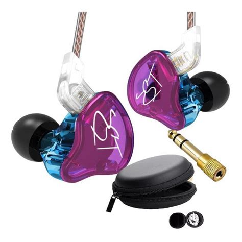 Fone De Ouvido Kz Zst Fio In Ear Retorno Monitor Palco Shopee Brasil