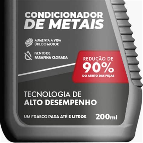 Aditivo Condicionador De Metais 200ml BARDAHL 425756