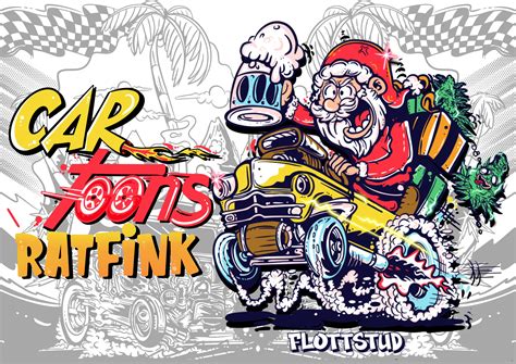 Fondo De Pantalla De Dibujos Animados De Rat Fink Hot Rod