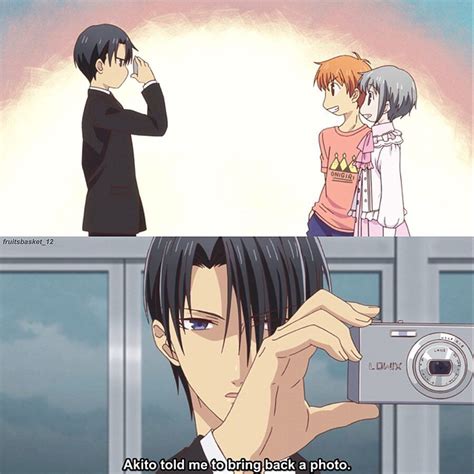 Pin By Amz On Anime In Fruits Basket Funny Fruits Basket