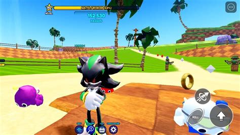 O Android Shadow Verde Finalmente No Sonic Speed Simulator Youtube