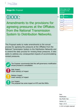 Fillable Online Amendments To The Provisions For Agreeing Pressures At