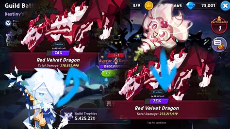 Against Red Velvet Dragon Guild Battle Cookie Run Kingdom Youtube