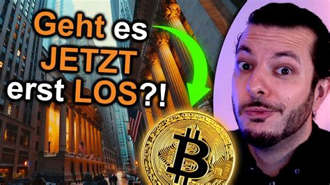 Warum Bitcoin Gerade Erst Los Legt Damit Rechnet Niemand Youtube