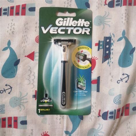 Jual Gillette Vector Alat Cukur Razor Pisau Cukur Isi Ulang Shopee