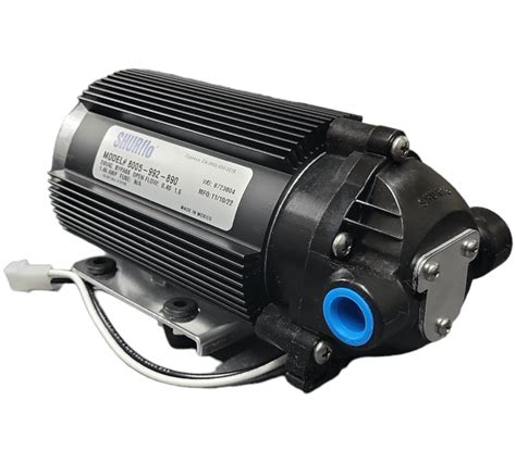 Shurflo 8005 992 890 Ro Booster Pump 150 Gpd 125 Psi 24v — Pure Direct Usa