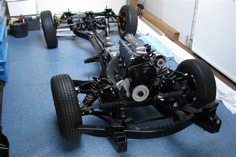 Engine Mounted On Chassis