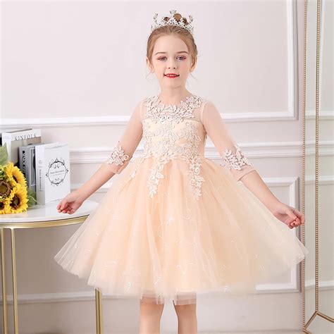 Summer Short Princess Beautiful Girl Wedding Dress Apparel ...