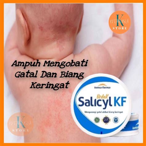 Jual Bedak Salicyl Kimia Farma 60gr Mengurangi Gatal Biang Keringat